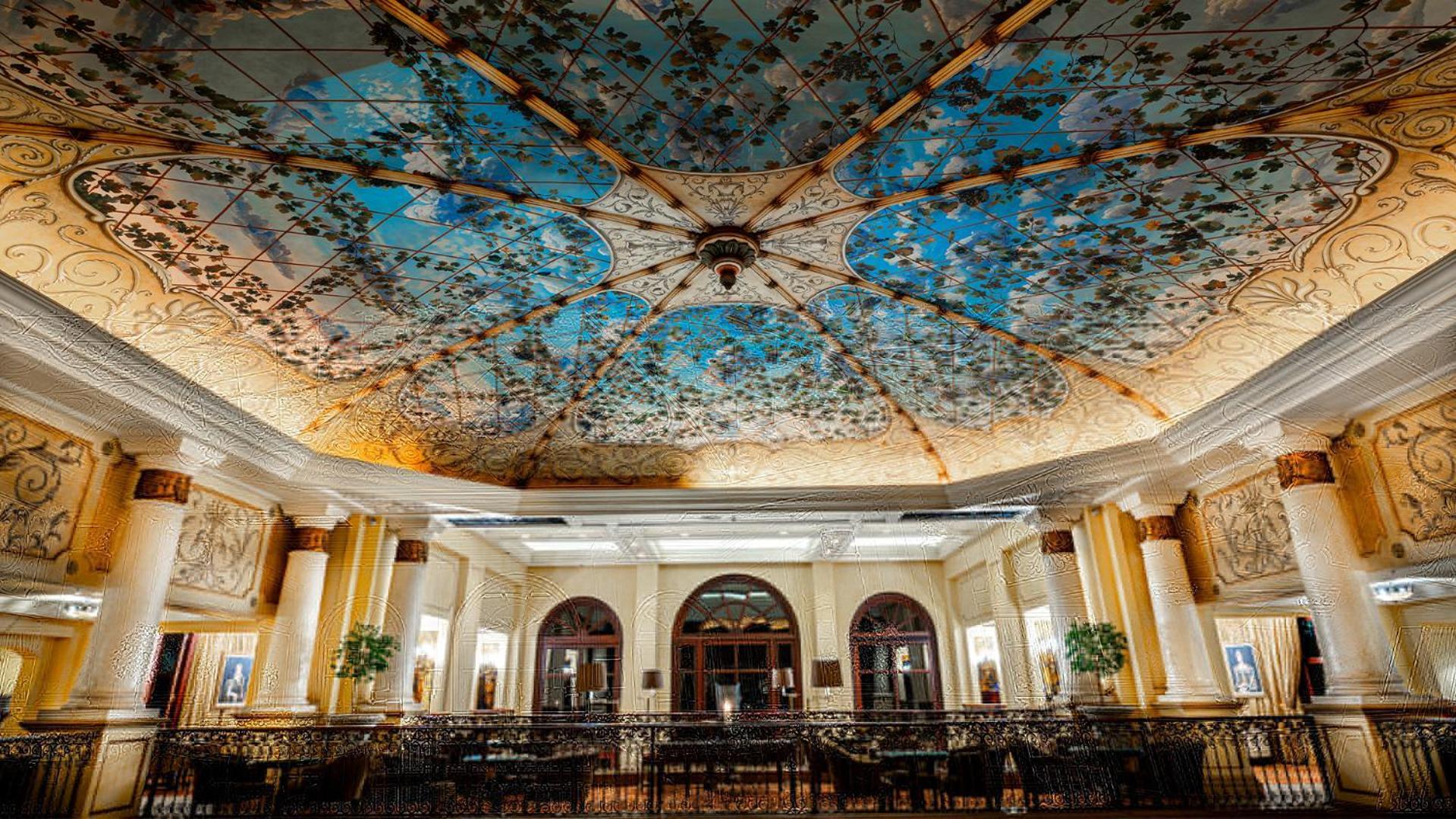 Palazzo Hotel Fourways Exterior photo The ceiling of the ballroom